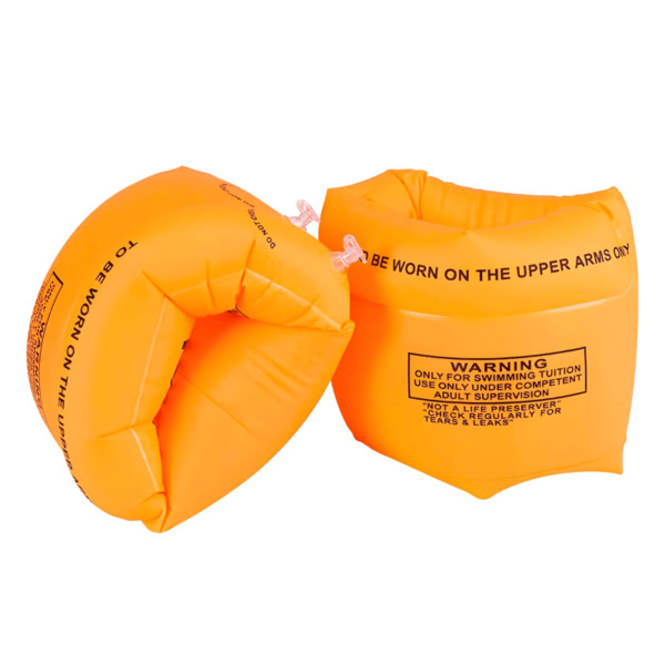 Pack of 2 Inflatable Floating Arm Bands Sleeves Swimming Training Tool - Image 3