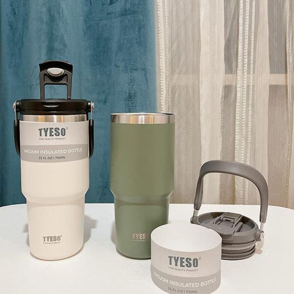 Tyeso Stainless Steel Tumbler 750ml - Image 3