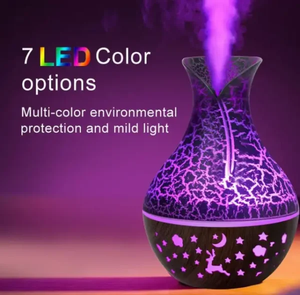 Aroma Diffuser Air Humidifier Essential Oil Humidifier 7 Color Change LED Light - Image 4